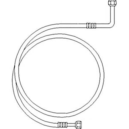 Aftermarket New Condenser Line Fits CaseIH Tractor Models 7110 7120 7130 Plus 1999930C1